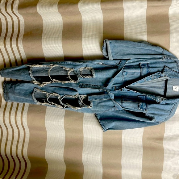 Jean jump suit - Picture 1 of 2